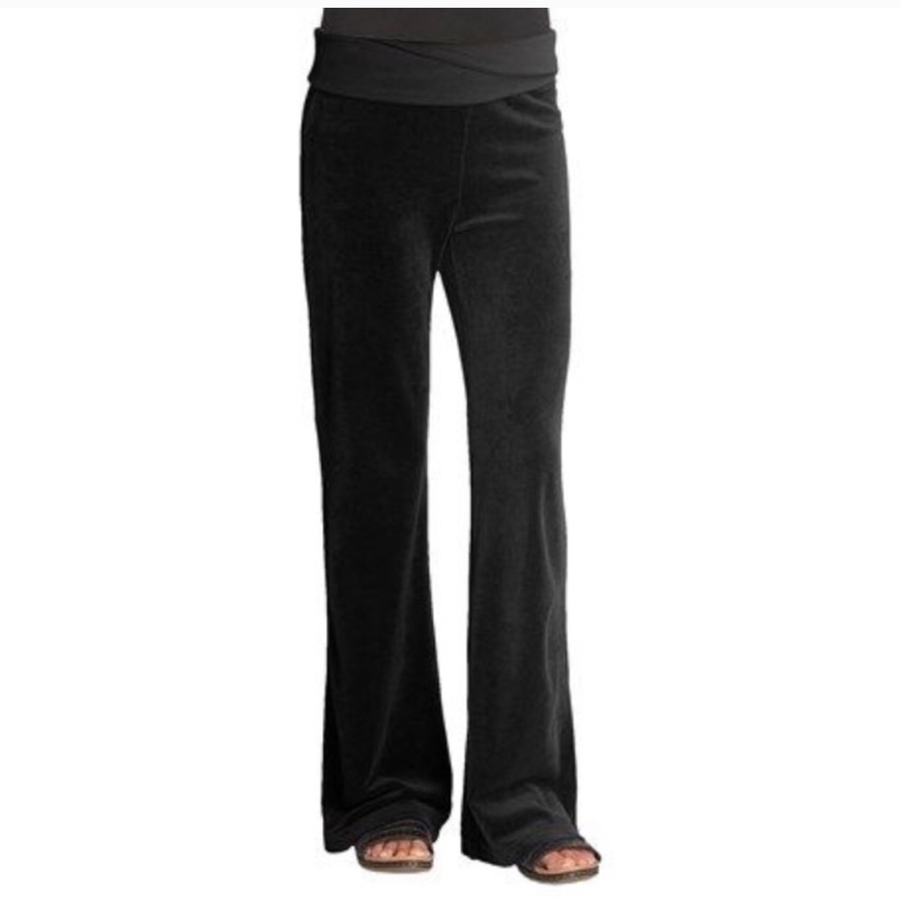 Bebe Sport Black Velour Sz Small
